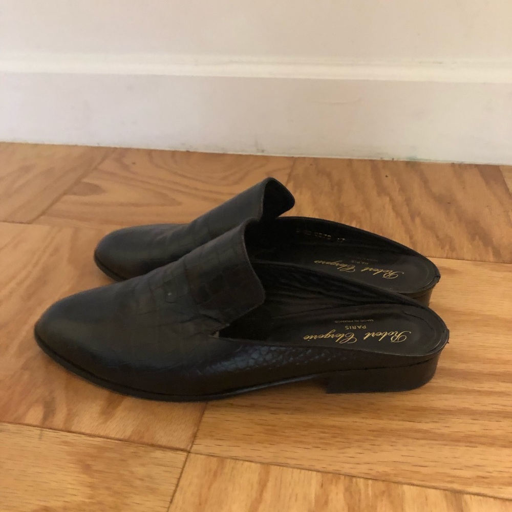 Robert Clergerie mule black sz 40